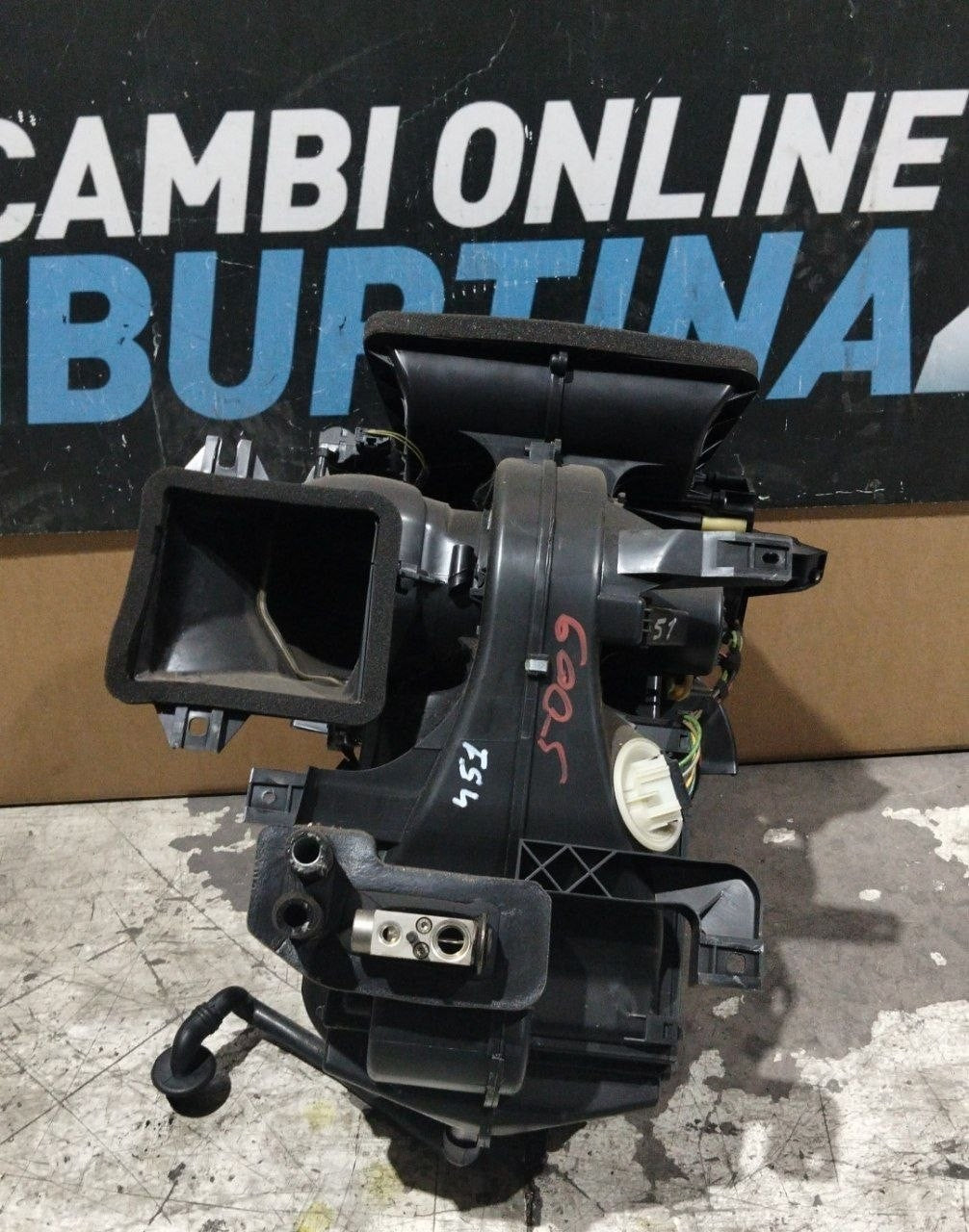Cv5009 convogliatore aria riscaldamento smart 451 bz36824