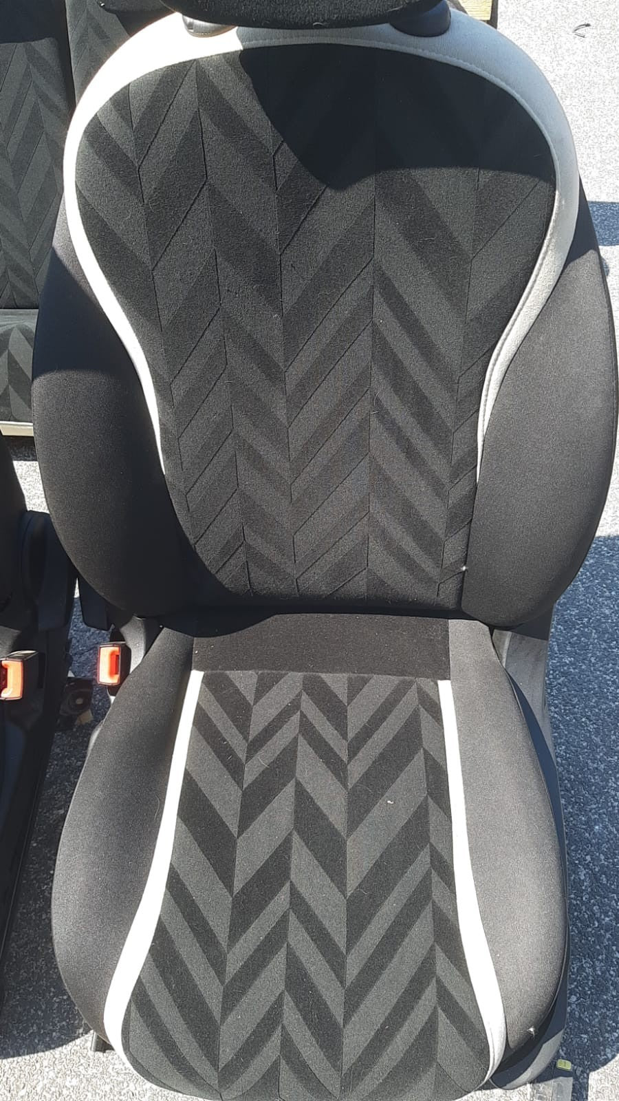 Tappezzeria lancia ypsilon misto stoffa e alcantara 2012 in poi