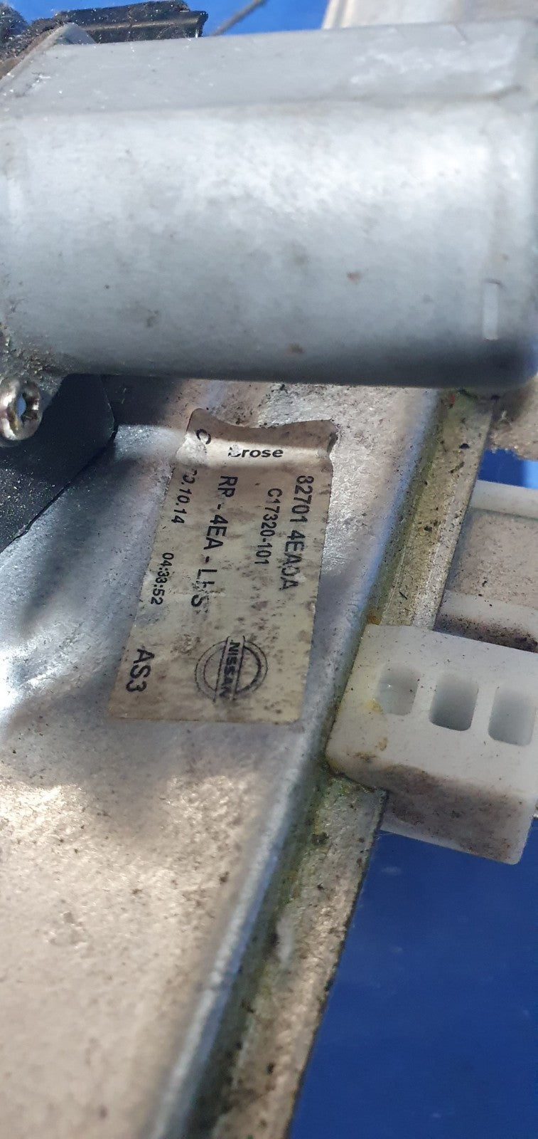 Alz 16 - Alzavetri elettrico Nissan Qashqai j11 posteriore sinistro c17320101