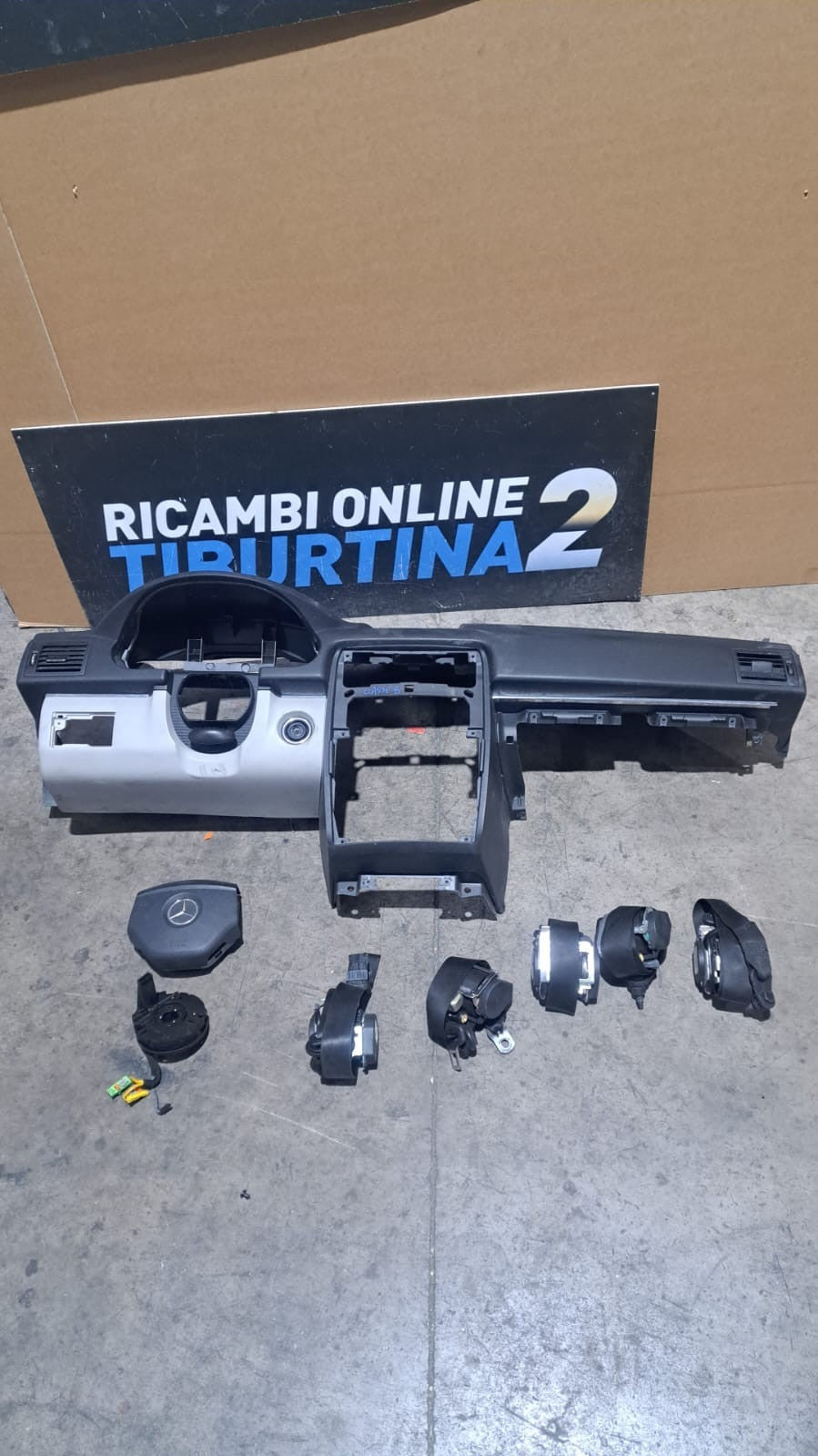Kit airbag Mercedes classe b W245 dal 2009 al 2012
