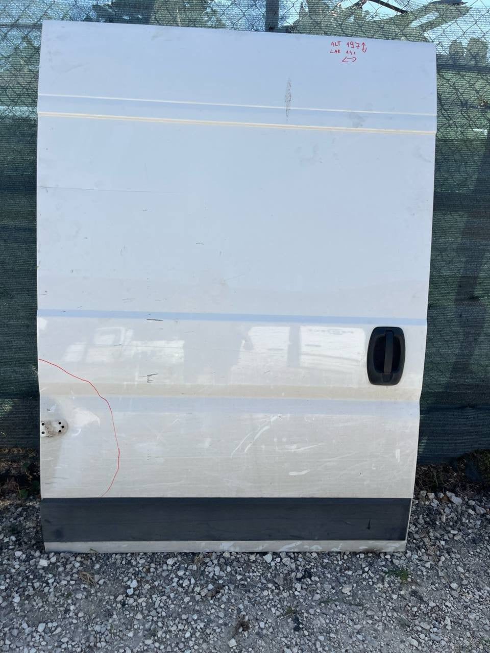 Porta Laterale destra Peugeot boxer Fiat ducato dal 2006 in poi con difetto