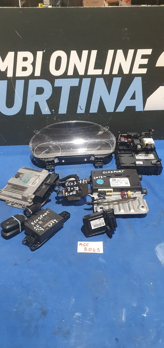 Acc 5049 - Kit accensione completo di blocchetto e chiavi Ford ecosport 1.0 tb