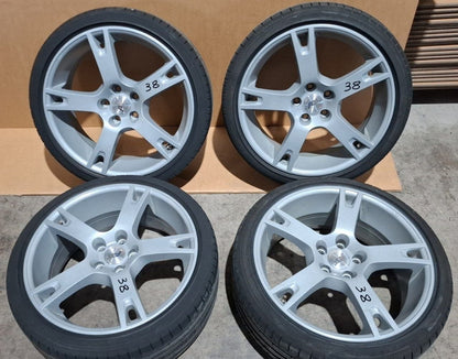 Cer 38 cerchi e gomme estive audi a4 b7 235-35-19 ABT originali