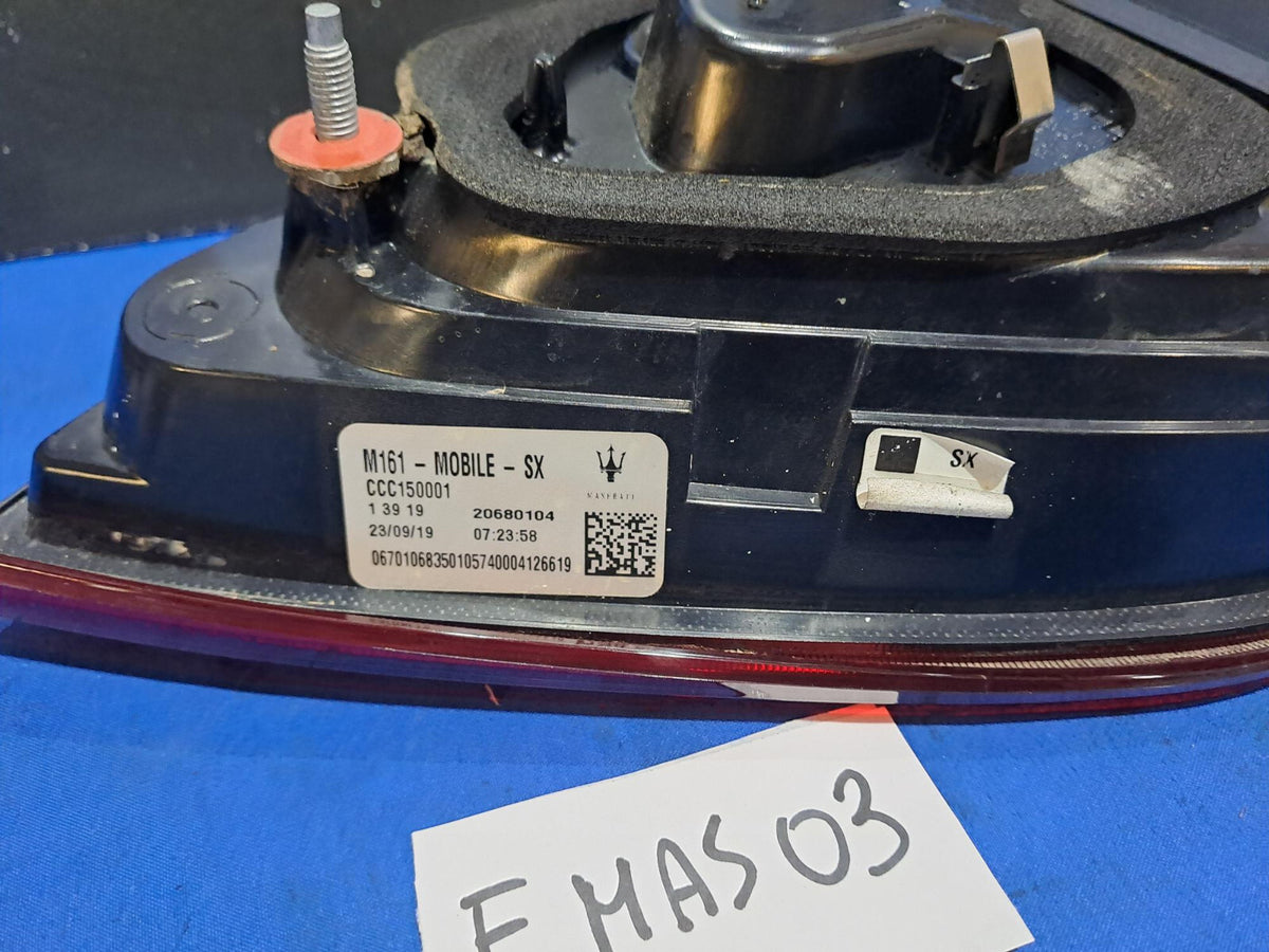 Fanale posteriore interno sinistro Maserati Levante - f mas 03