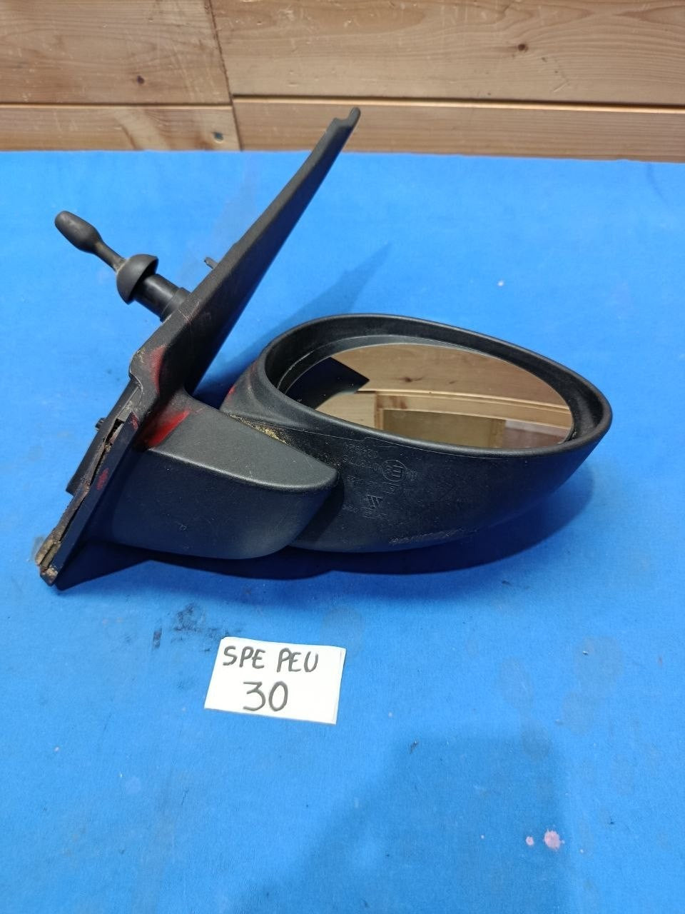Spe Peu 30 - Specchio retrovisore specchietto manuale destro Peugeot 107 C1 Aygo