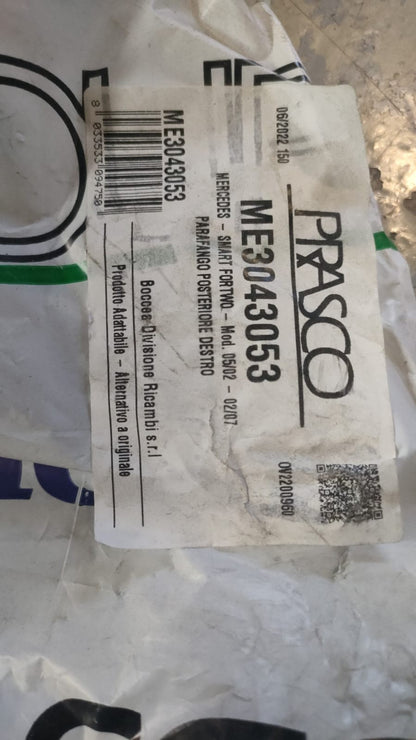 N1 - parafango posteriore destro Smart 450 dal 2002 al 2007 Nuovo