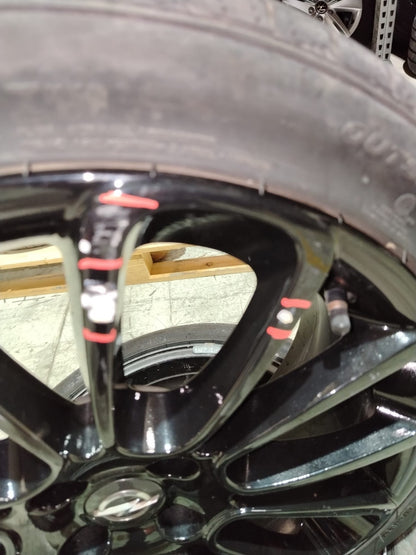 Cer 59 - Cerchi e gomme Treno completo Opel Adam Gomme Nexen 205 40 zr17 88v