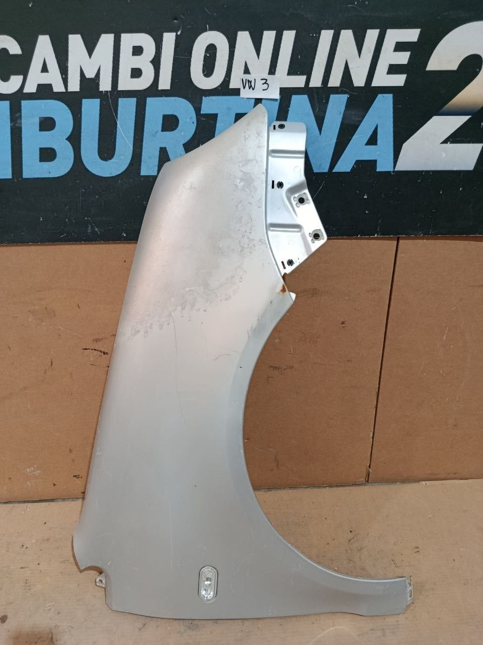 Par Vw 3 - Parafango Anteriore Destro Volkswagen Polo 2001 2004