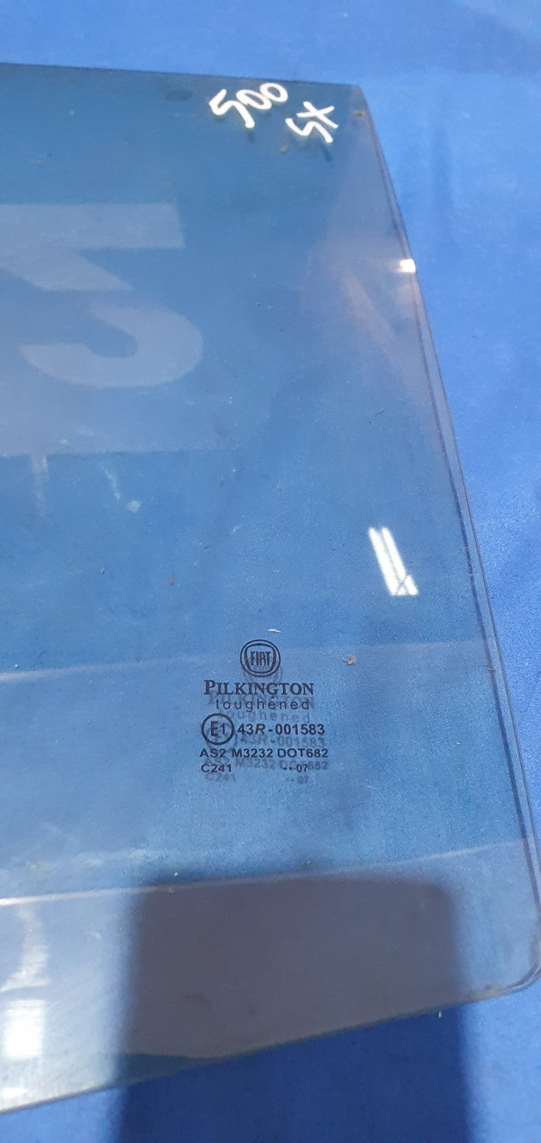 Fin 39 - Finestrino vetro scendente Fiat 500 2007 anteriore sinistro