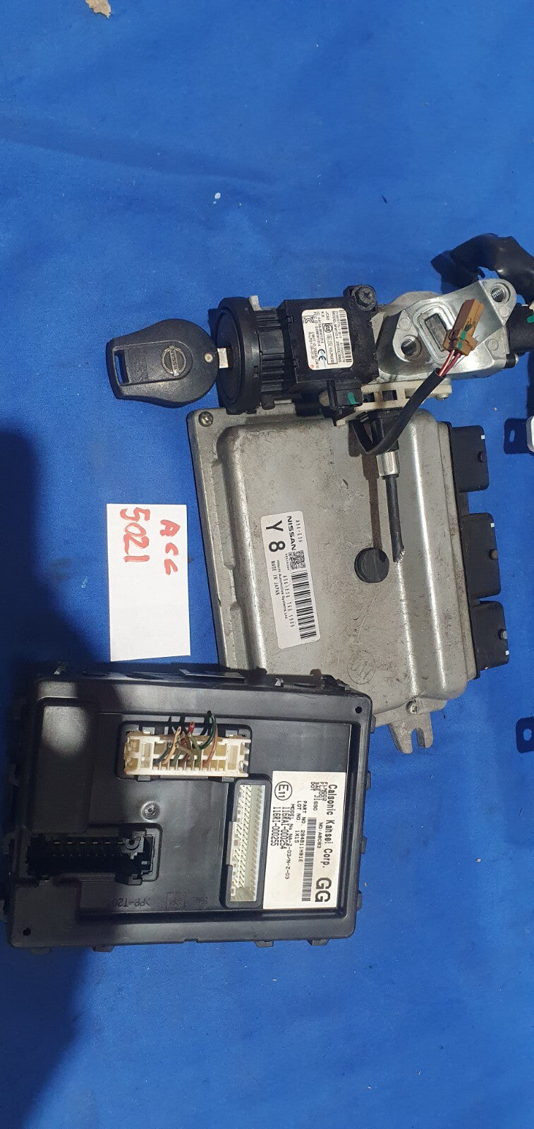 Kit accensione elettronica Chiave e blocchetto Nissan Micra K13 1.2 B