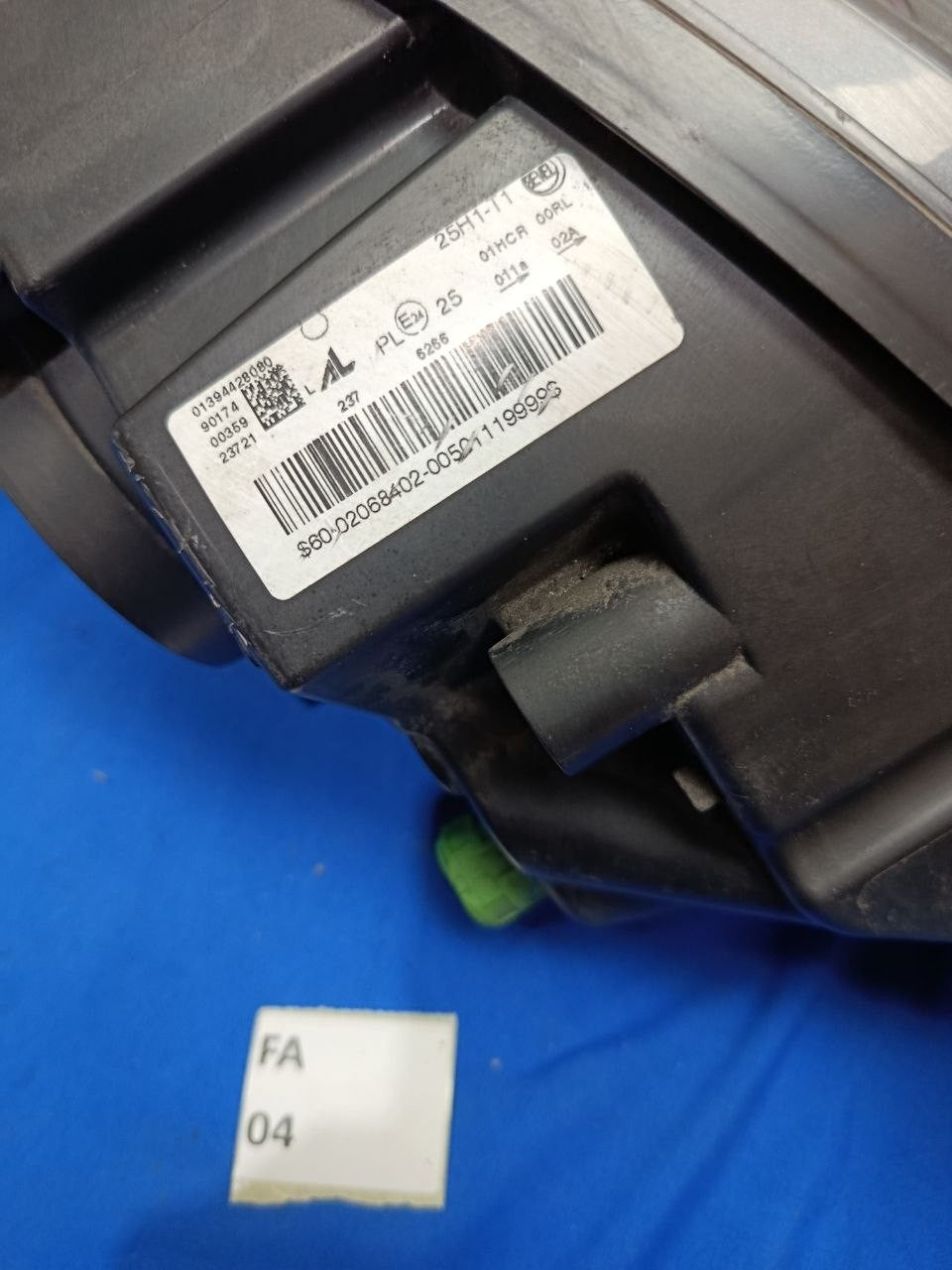 FA 04 Fanale Faro anteriore sinistro Fiat Ducato dal 2014 Cod 01394428080