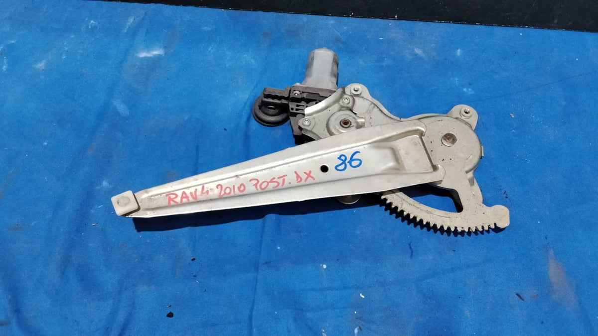 Alzacristalli posteriori destro con motorino Toyota rav 4 dal 2008 2012 alz 86