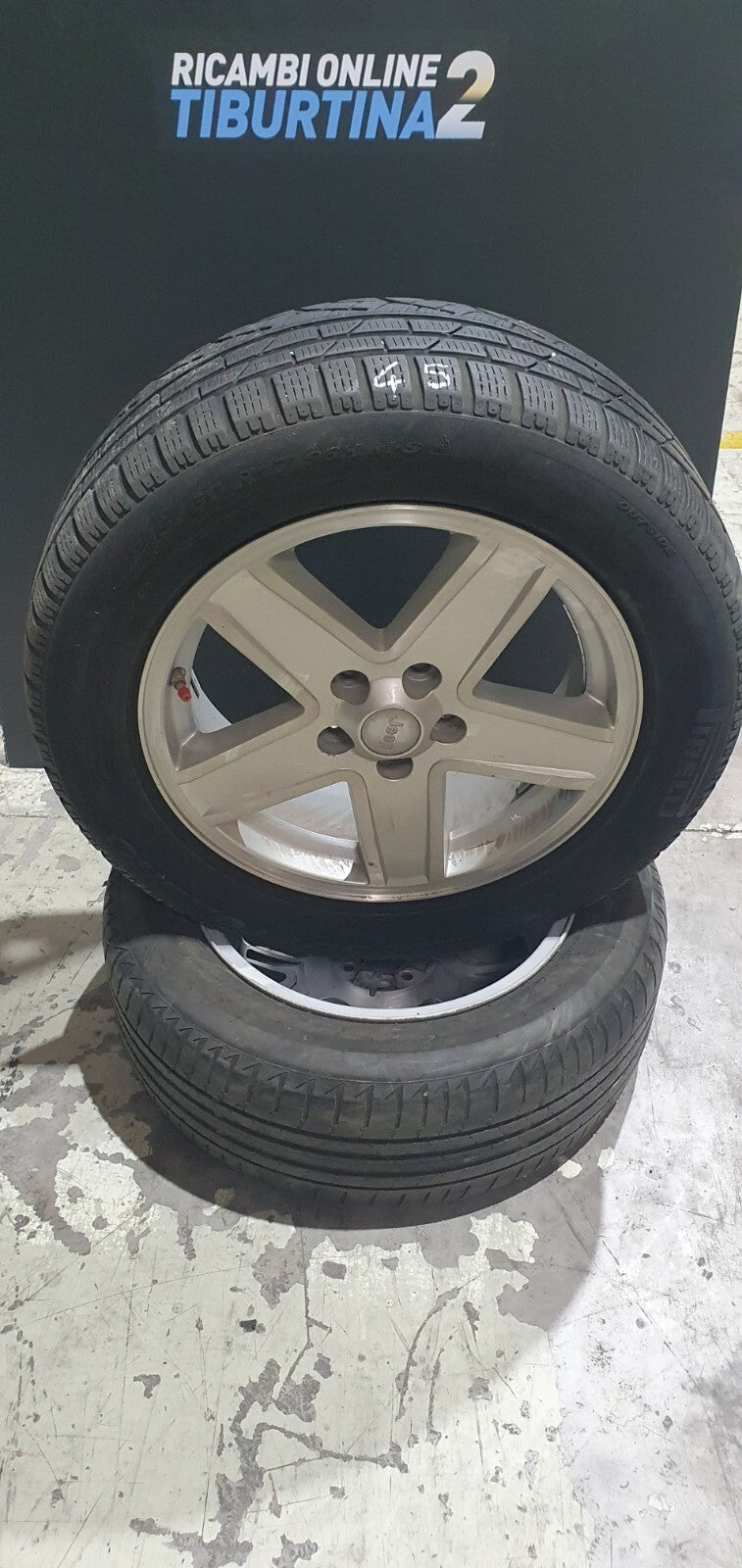 Cerchi e gomme 4 cerchi per Jeep Patriot con gomme
