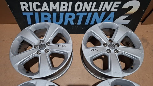 47bis cerchi in lega opel mokka R18 cerchi originali cod 95181597 18x7j et38