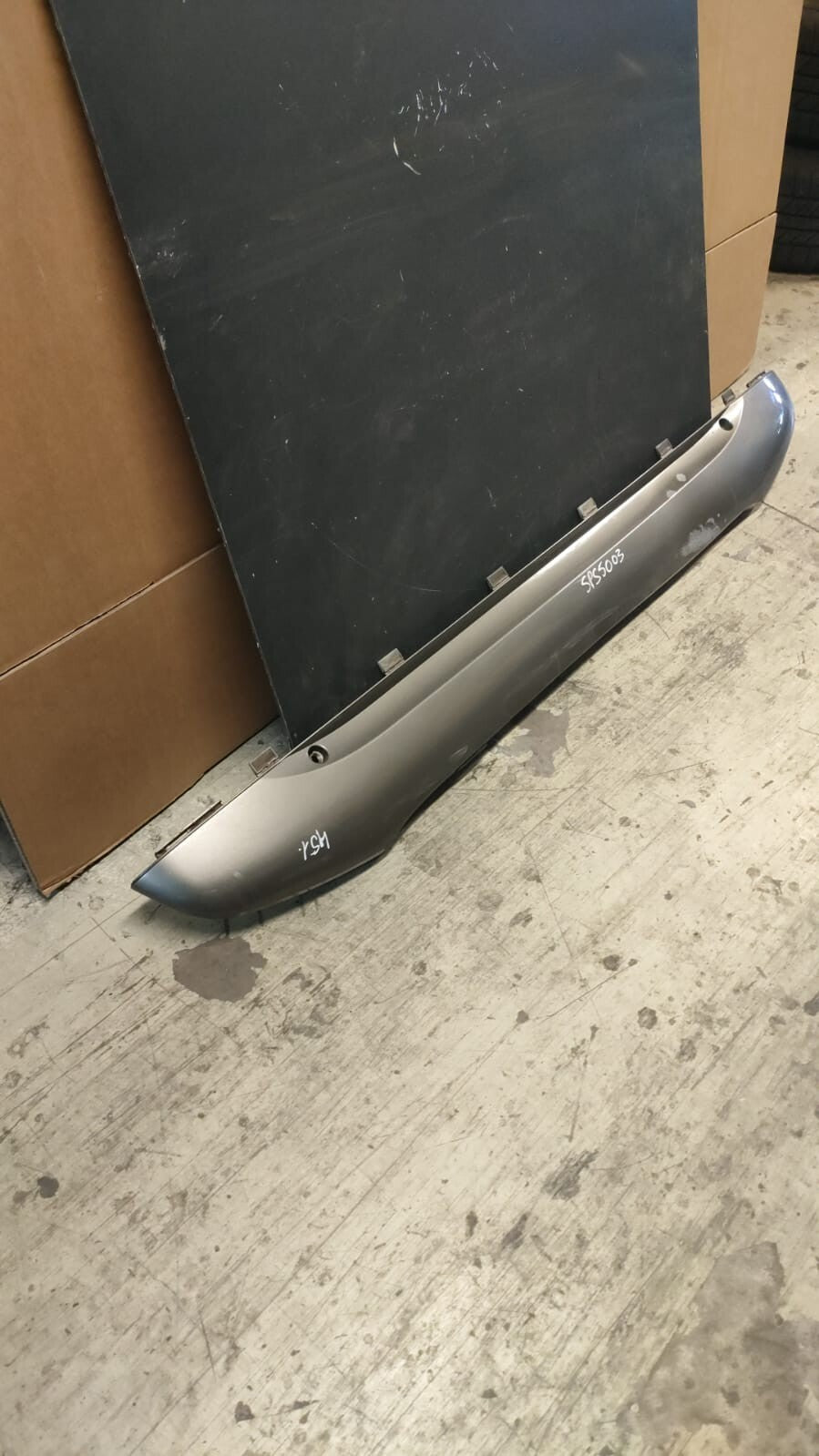 spoiler  paraurti posteriore smart 451  verniciato  2011-2014   sps5003