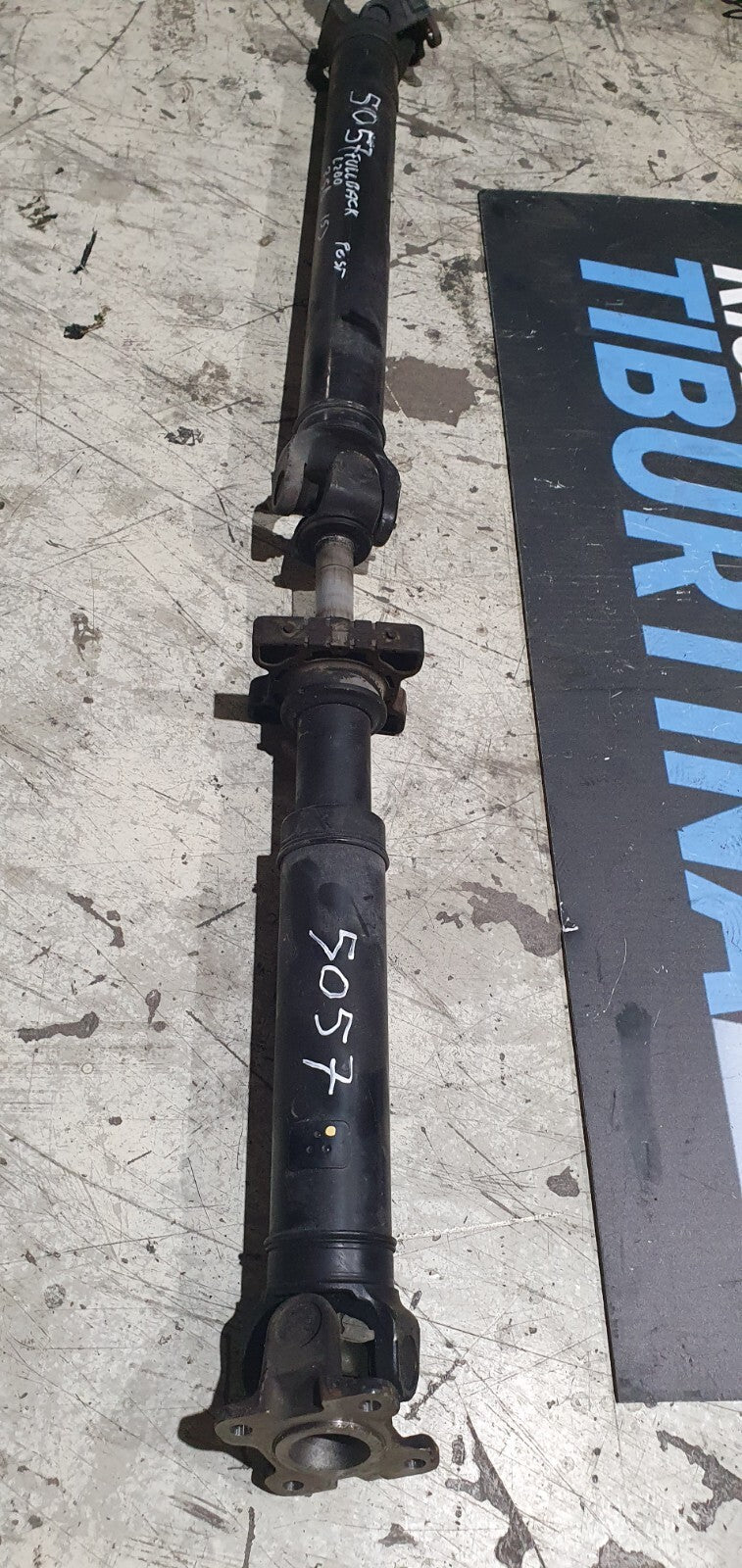Alb 5057 - Albero trasmissione cardano posteriore completo Fiat Fullback