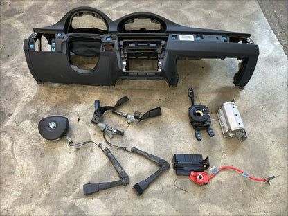 Cruscotto con moduli BMW Serie 3 E90 E91 dal 2005 con navigatore