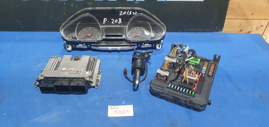 Acc 5060 - Kit accensione completo di blocchetto e chiavi Peugeot 208 dal 2013