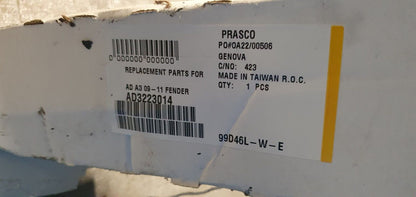 Parafango Anteriore Audi A3 sinistro dal 2009 nuovo commerciale
