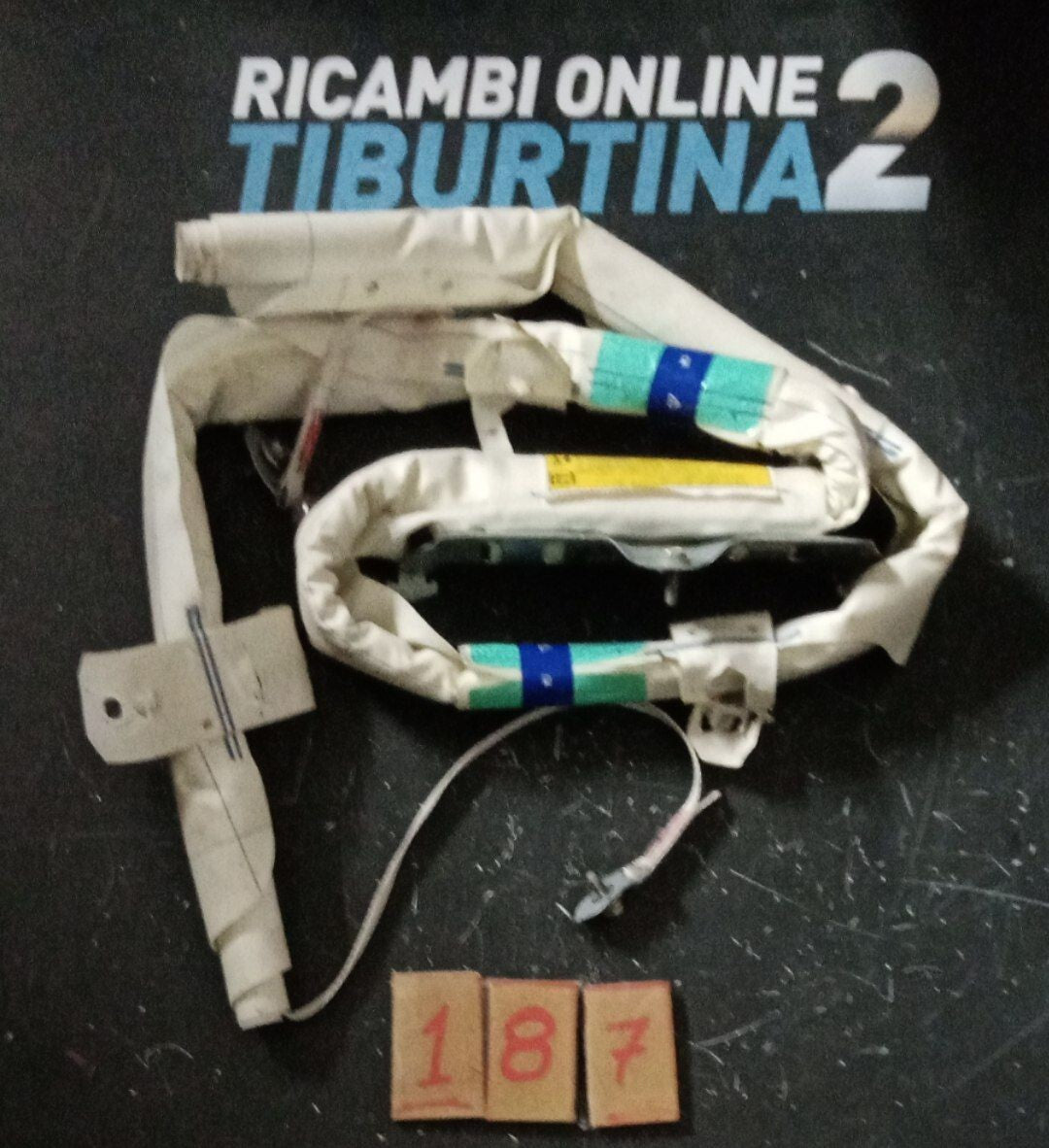 Airbag tendina laterale sinistra Opel Astra J 4porte 2010 in poi Numero 187