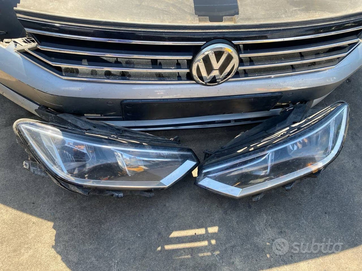Muso completo musata Volkswagen Passat 2014 2.0D faro sinistro da riparare