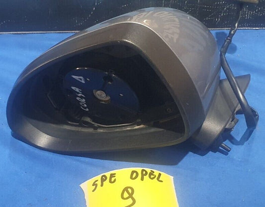 Specchio retrovisore Specchietto Opel Corsa D Sinistro 3 fili senza vetro