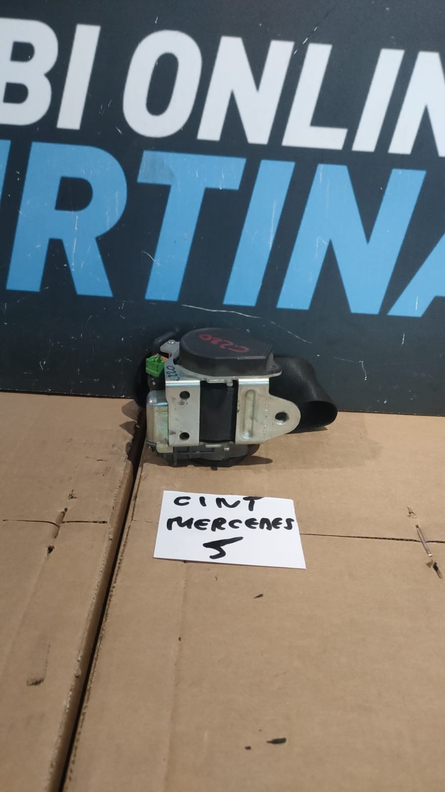 cintura di sicurezza posteriore destra Mercedes W207 C207 dal 2009 in poi cint 5