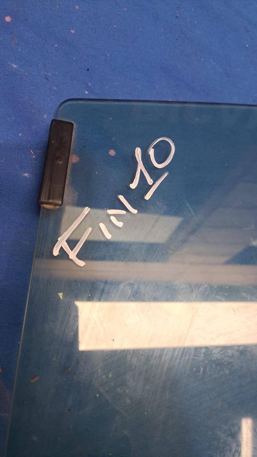 Fin 10 vetro scendente finestrino posteriore sinistro Alfa Romeo 156 dal 1997