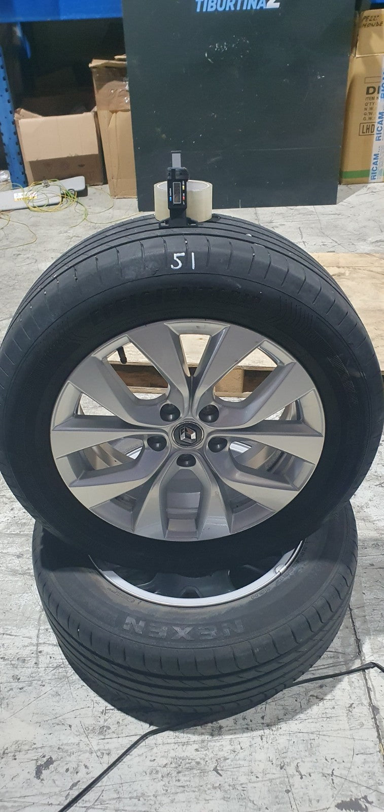Cer 51 - Cerchi e gomme treno completo Renault Captur dal 2019