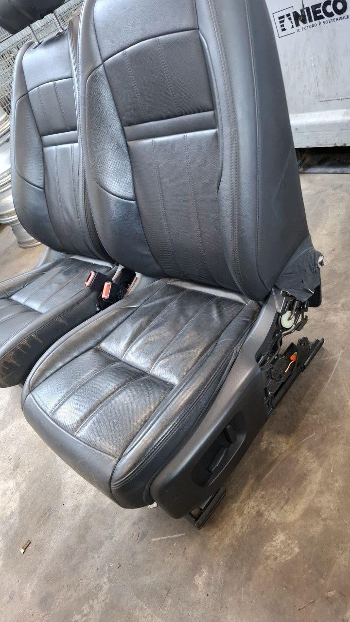 15 Tappezzeria in pelle nera evoque senza airbag sedile 2018 2025