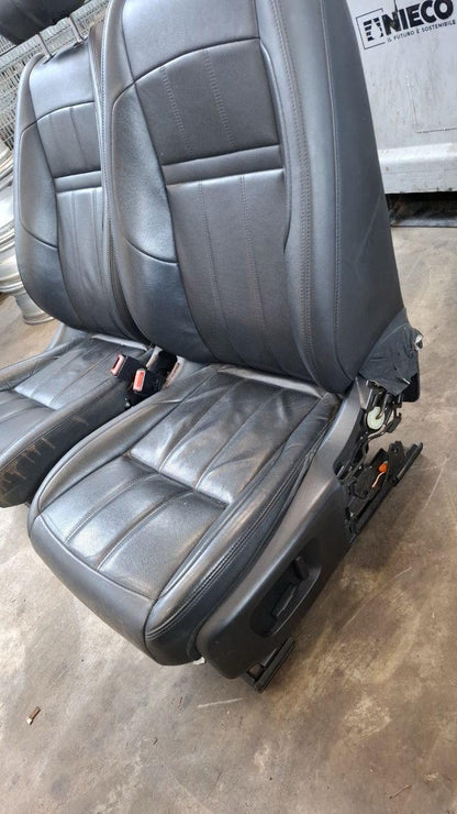 15 Tappezzeria in pelle nera evoque senza airbag sedile 2018 2025