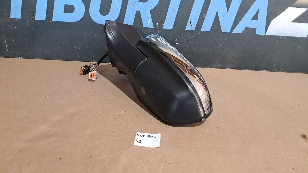 Spe peu 52 specchio retrovisore specchietto Peugeot 3008 sinistro 18 fili