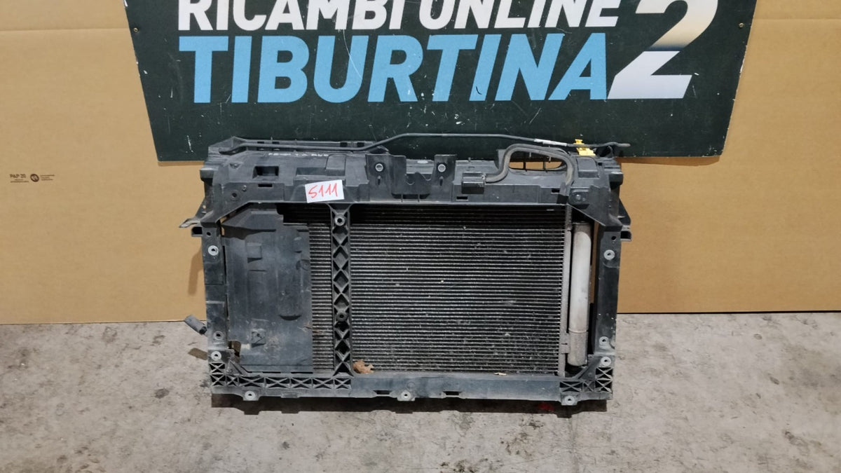 R5111 kit radiatore con rivestimento Ford Fiesta 1.2bz 2009 in poi senza ventola