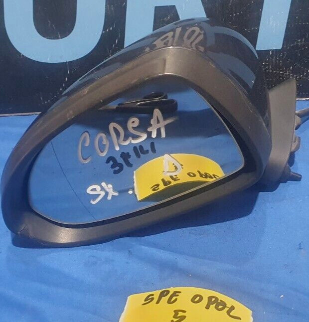 Specchio retrovisore Specchietto Opel Corsa D Sinistro 3 fili