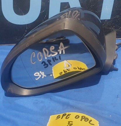 Specchio retrovisore Specchietto Opel Corsa D Sinistro 3 fili