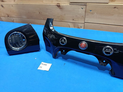 Plan 15 - Plancia cruscotto Fiat 500 dal 2016 Nero Lucido