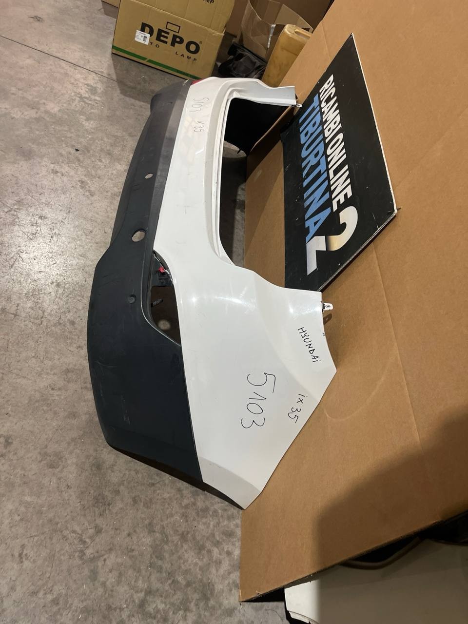 Par 5103 paraurti posteriore Hyundai ix 35 dal  2011