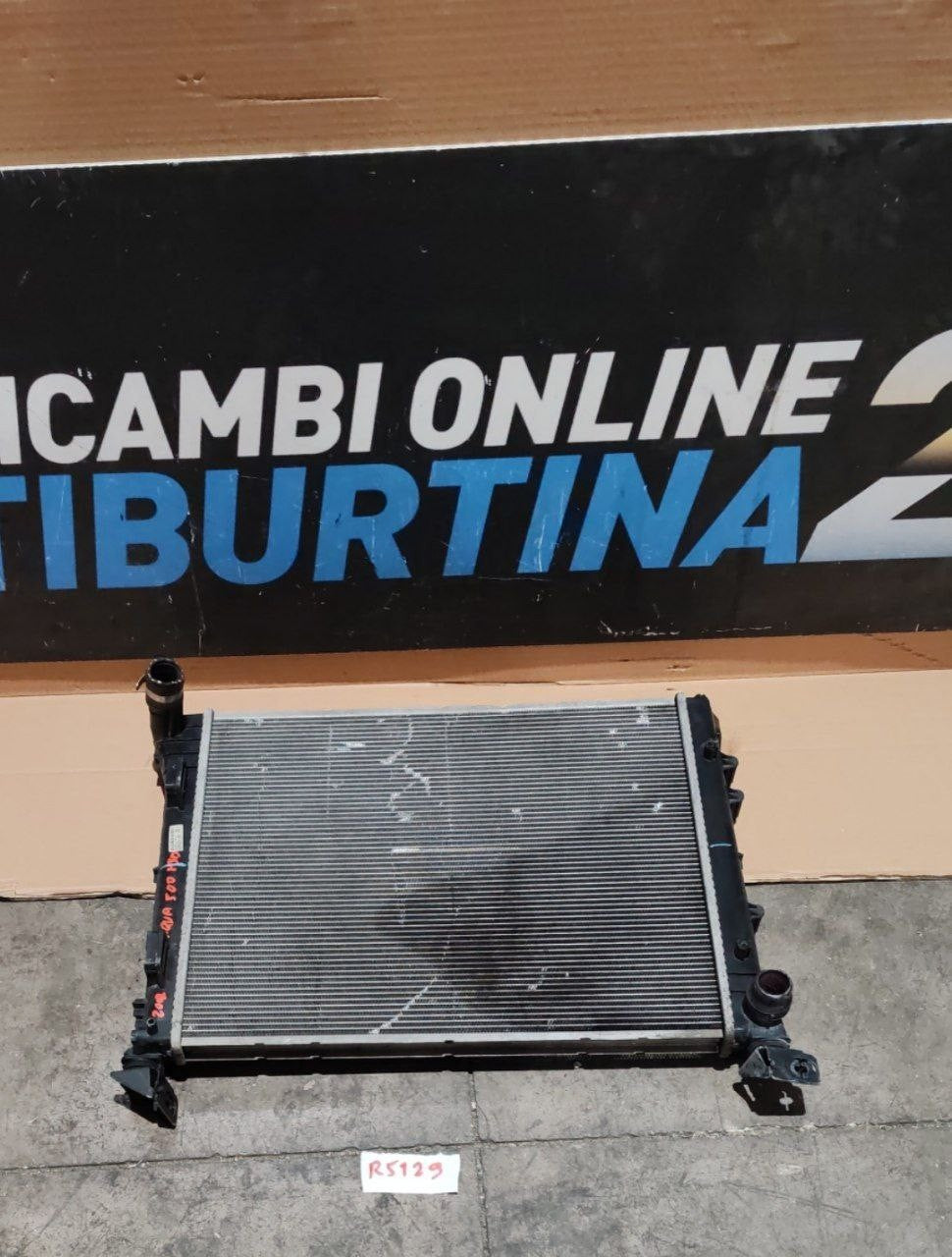 R5129 radiatore acqua Fiat 500 1.3 diesel 2008 Codice 878362000