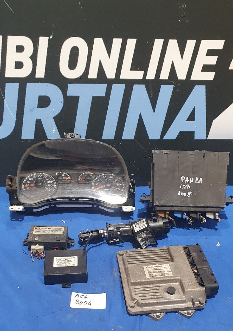 Kit accensione elettronica Blocchetto chiavi cruscotto e centralina Fiat Panda