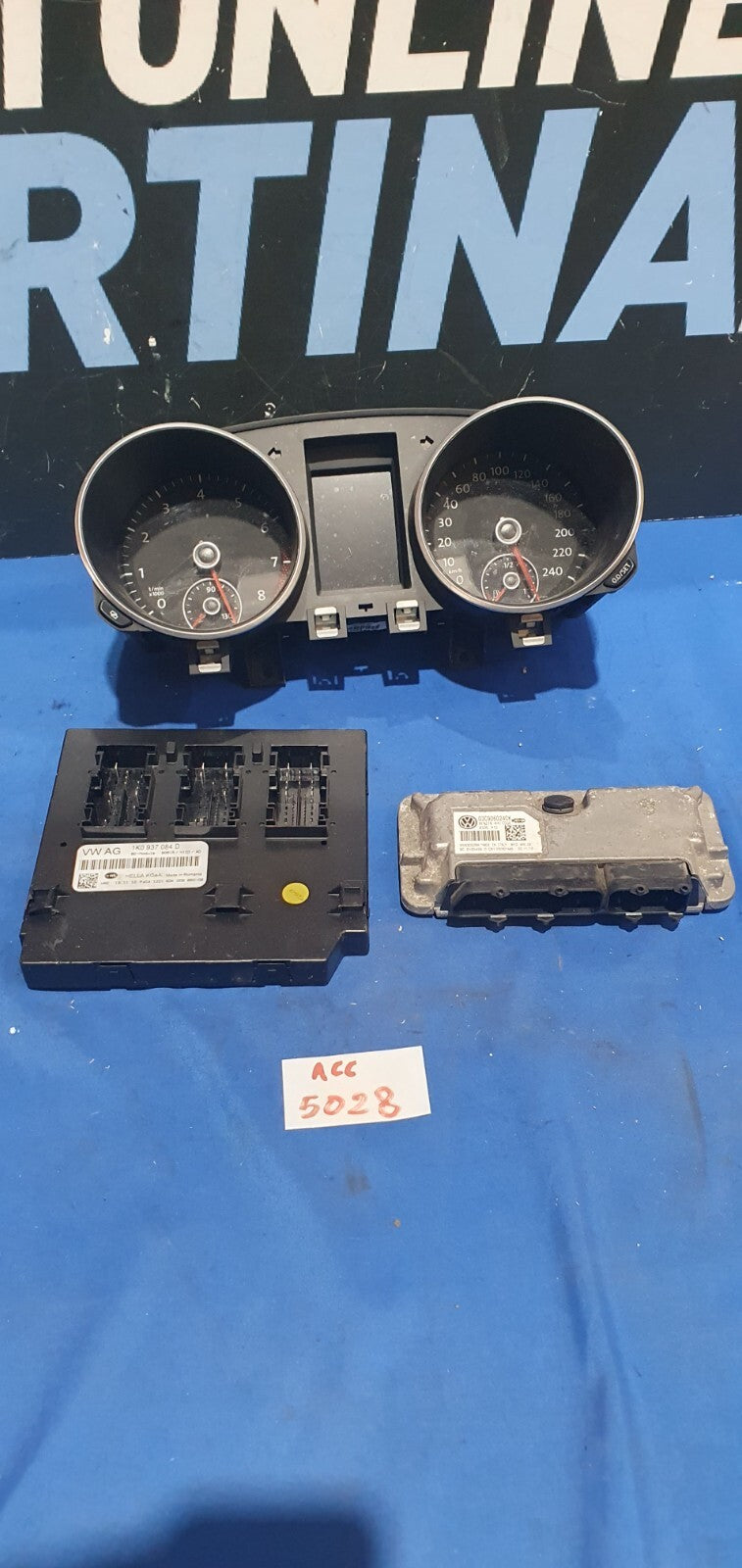 Kit accensione elettronica Volkswagen Golf VI 6 1.4 B senza blocchetto