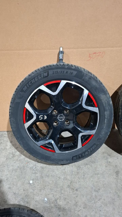 53 cerchi e gomme estive opel mokka 2155518 Michelin  215 55 18