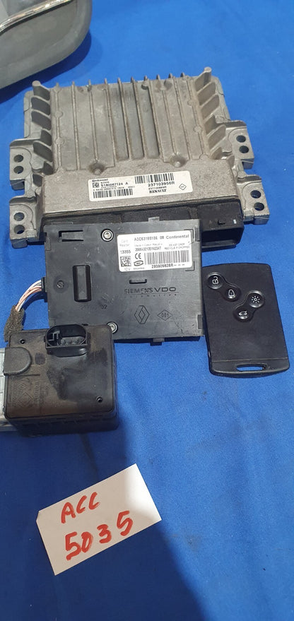Kit accensione elettronica chiave e blocchetto Renault Megane 1.5 D d
