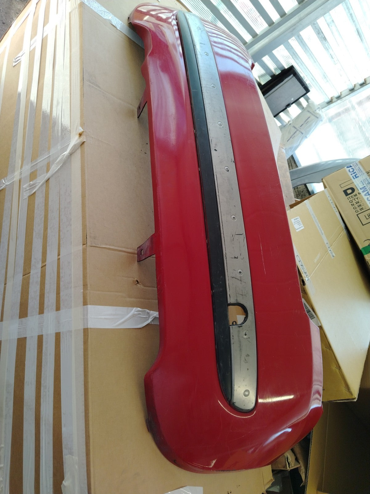 Paraurti posteriore Fiat 500 dal 2007 al 2016