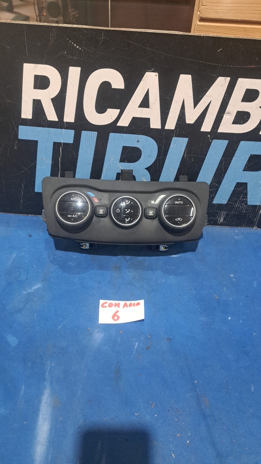 Com 6 comando clima aria interna fiat tipo dal 2015