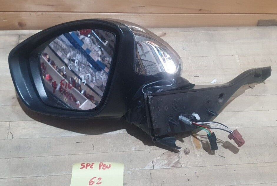 Specchio retrovisore specchietto Peugeot 208 sinistro 7 fili