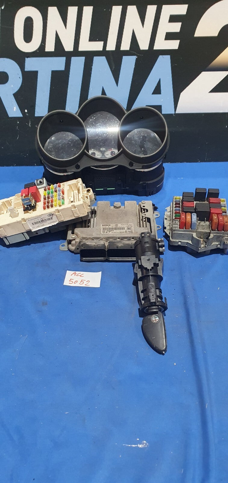 Kit accensione elettronica chiave e blocchetto Alfa Romeo GT 1.9 D