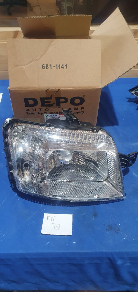 F Nuovi 39 - Faro anteriore Nuovo commerciale Fiat Panda destro dal 2009 al 2011
