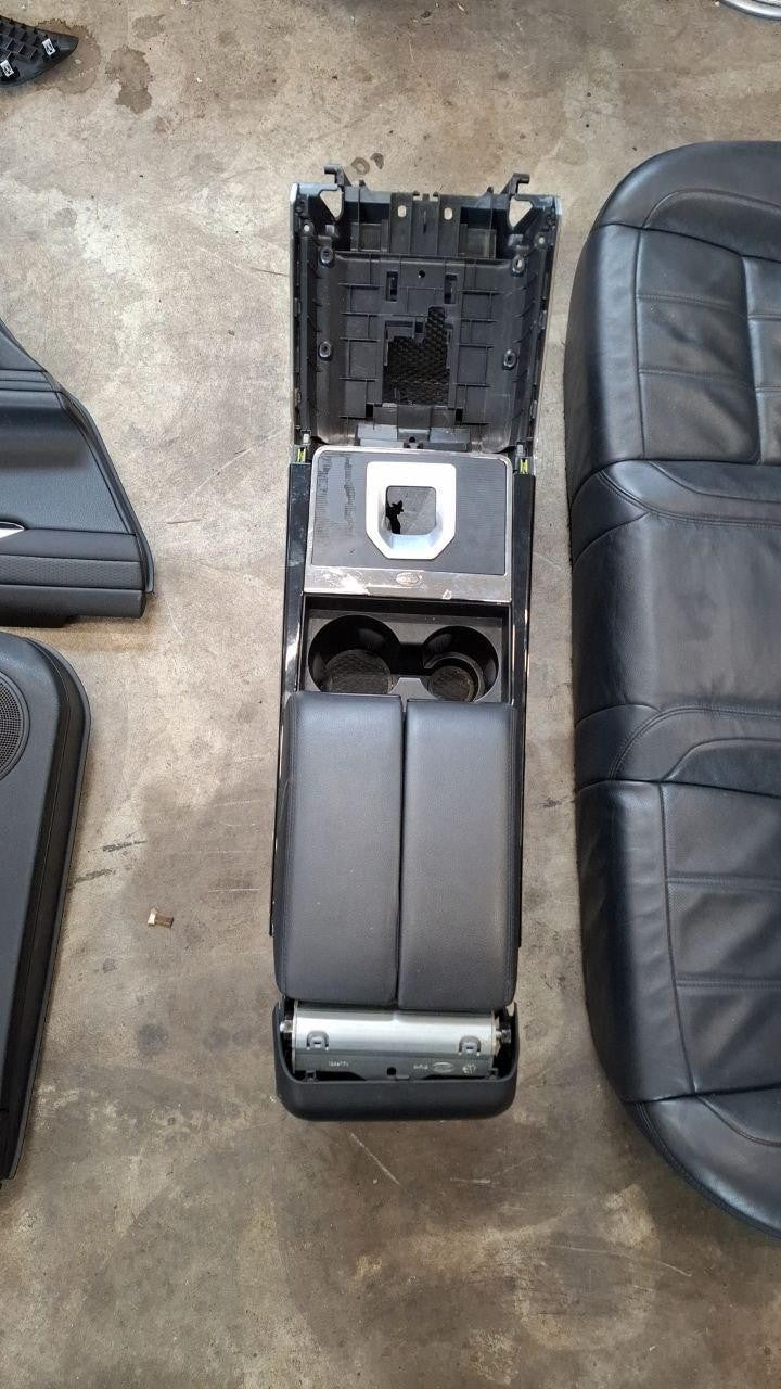 15 Tappezzeria in pelle nera evoque senza airbag sedile 2018 2025