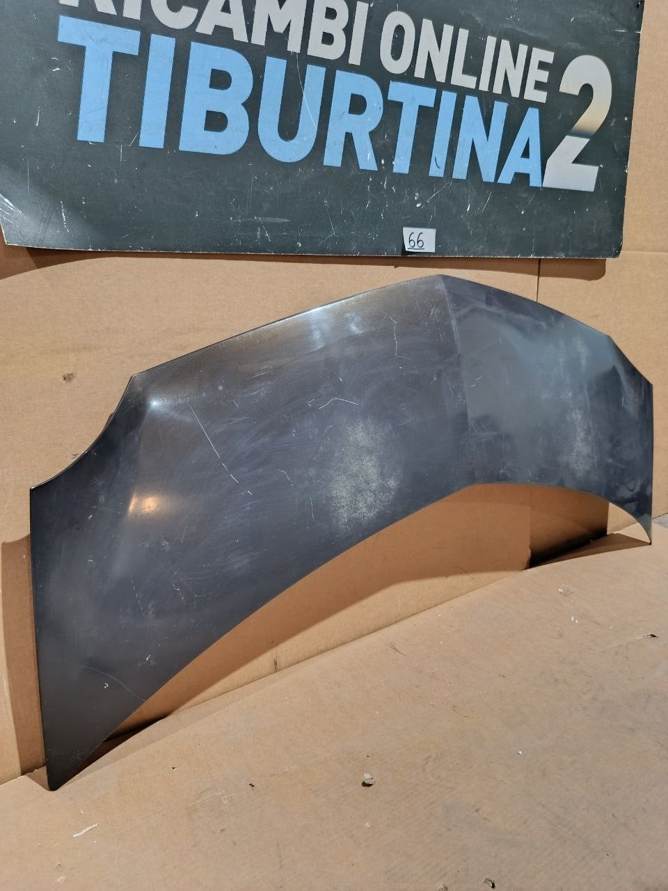 Cof 66 - Cofano anteriore Renault Modus 2004 2007 Colore bronzo  Graffiato