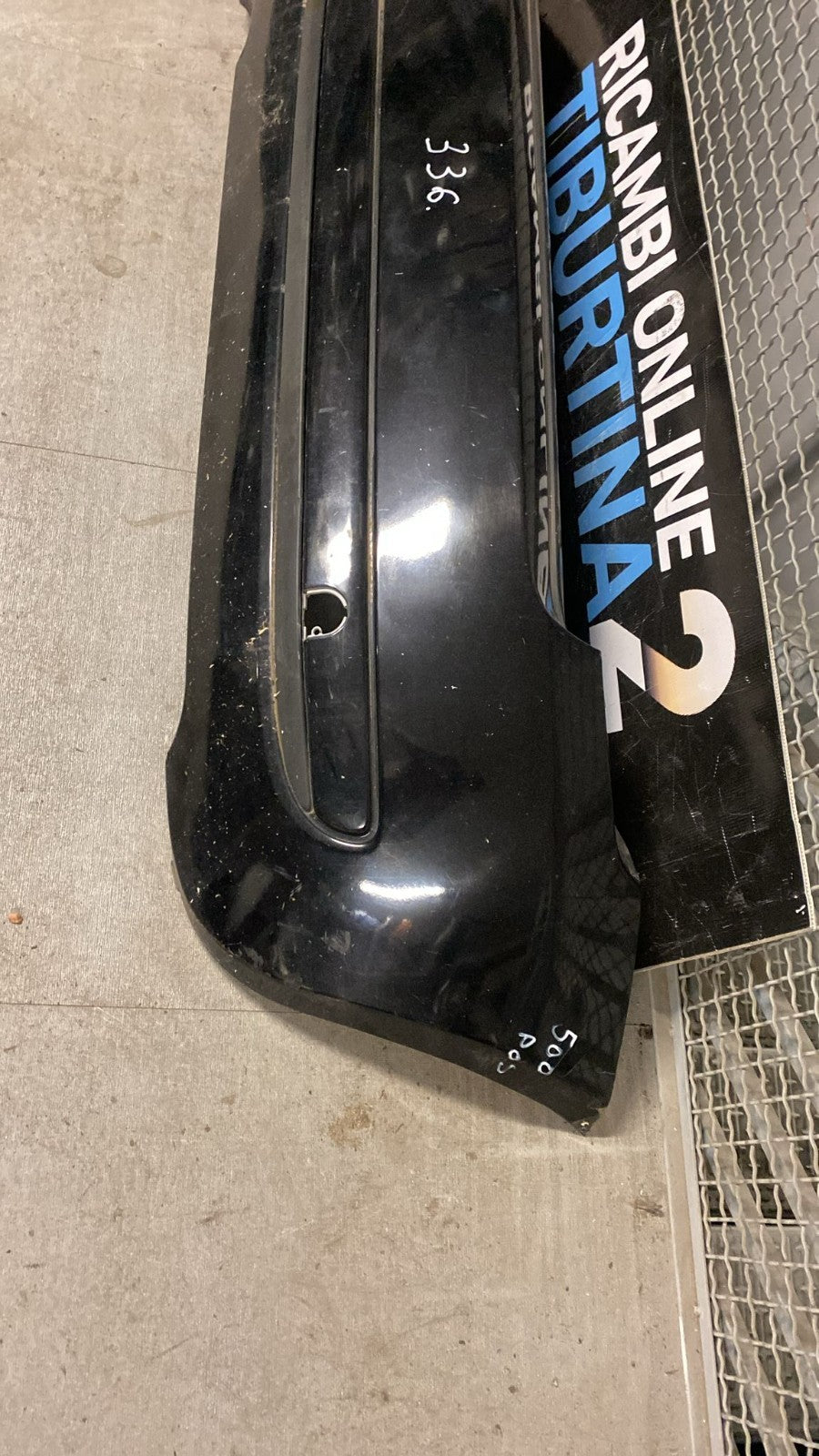 Paraurti posteriore Fiat 500  Anno 2007 in poi  Numero oggetto 336